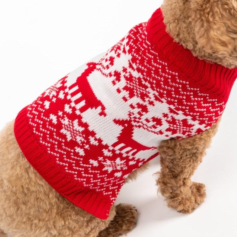 Fundraising - Matching Pet and Owner Christmas Sweaters: Classic Christmas
