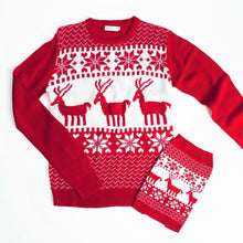 Load image into Gallery viewer, Fundraising - Matching Pet and Owner Christmas Sweaters: Classic Christmas