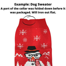 Load image into Gallery viewer, Seconds - Matching Pet and Owner Christmas Sweaters: Sassy Snowman