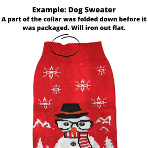 Seconds - Matching Pet and Owner Christmas Sweaters: Sassy Snowman
