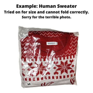 Seconds - Matching Pet and Owner Christmas Sweaters: Classic Christmas
