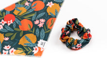 Load image into Gallery viewer, Matching Bandana and Scrunchie: Lemon Squeezy