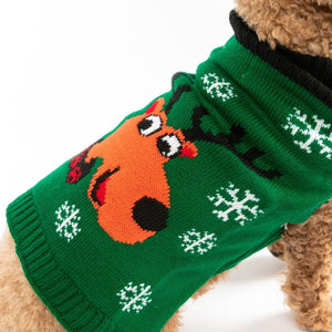 Seconds -  Matching Pet and Owner Christmas Sweaters: Rad Reindeer