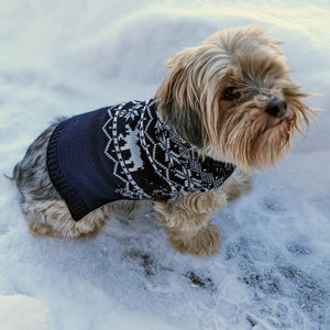 Fundraising - Matching Pet and Owner Christmas Sweaters: Merry Moose